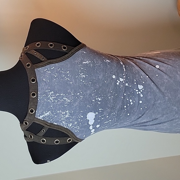 Salvage sexy Y2k lace up mini dress - Picture 5 of 8